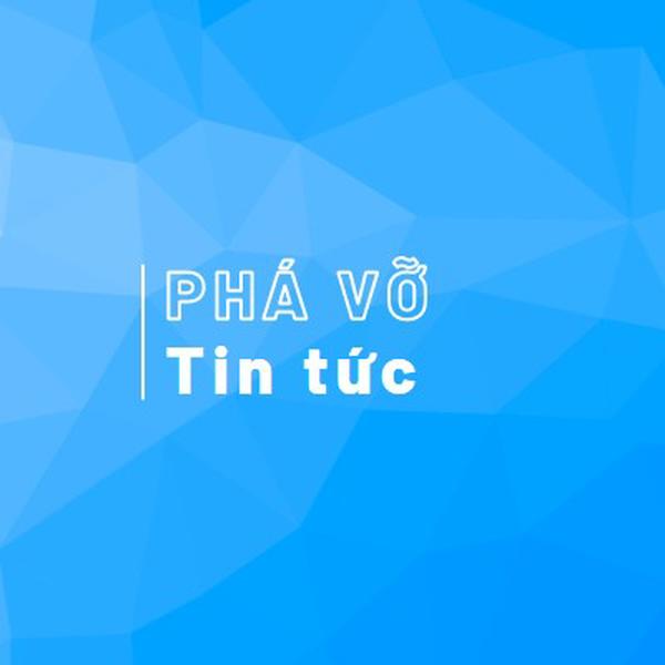 Phá vỡ lớn blue modern-bold