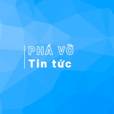 Phá vỡ lớn blue modern-bold