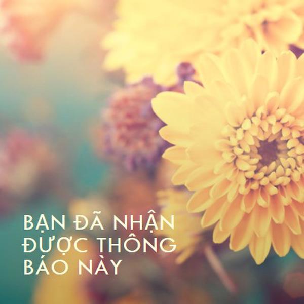 Cánh hoa thịnh vượng yellow modern-simple