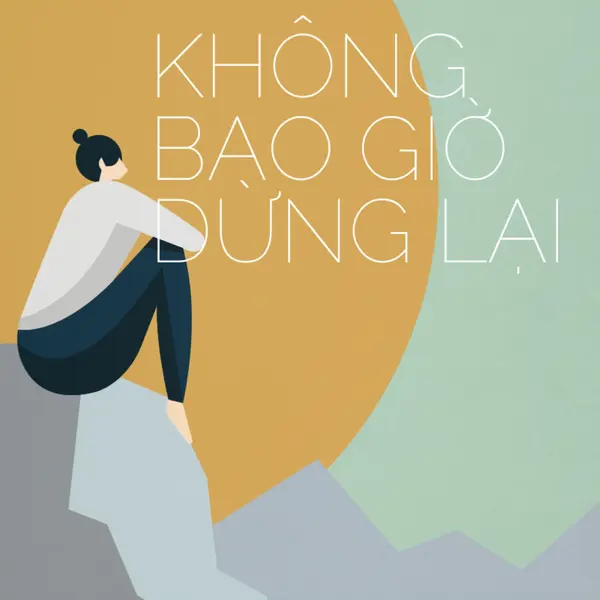 Leo lên từng ngọn núi green modern-simple