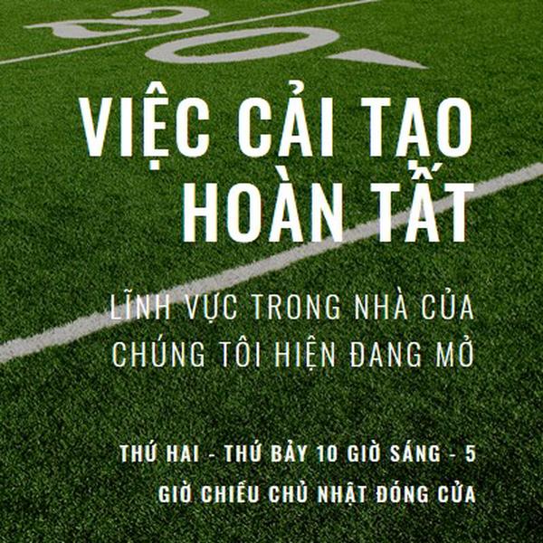 Hoàn thành đổi mới green modern-simple