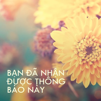 Cánh hoa thịnh vượng yellow modern-simple