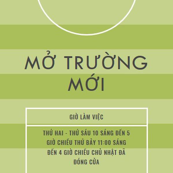 Mục tiêu trường green modern-geometric-&-linear