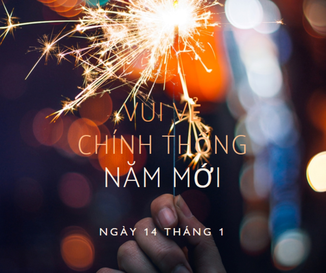 Chúc mừng Năm mới Chính thống giáo black modern-simple