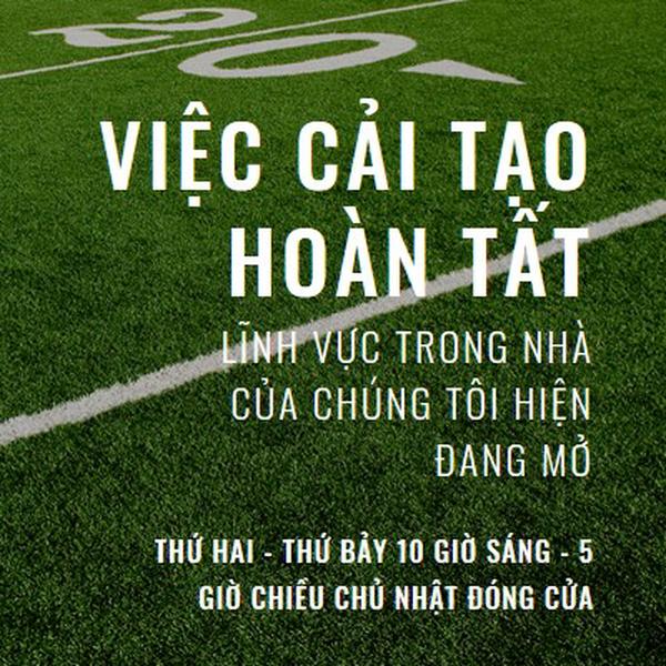 Hoàn thành đổi mới green modern-simple