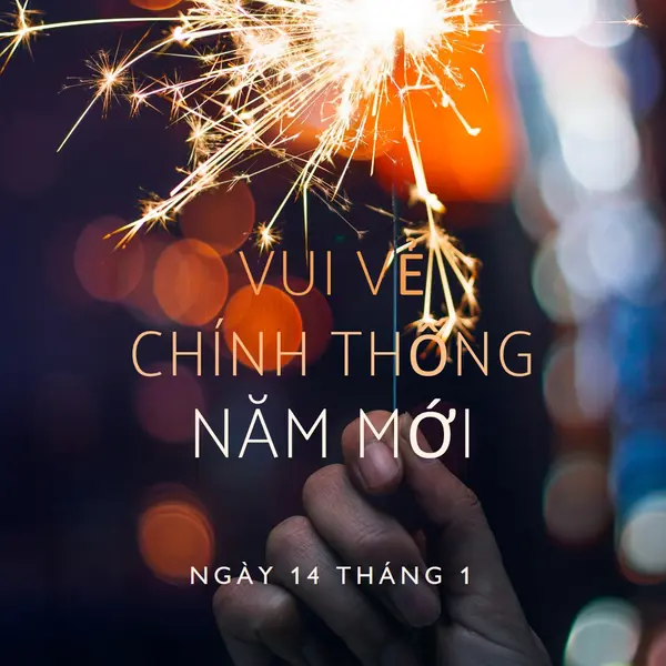 Chúc mừng Năm mới Chính thống giáo black modern-simple