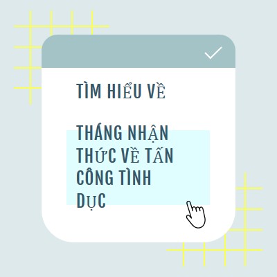 Tìm hiểu về Tháng nhận thức về tấn công tình dục blue vintage-retro