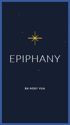 Quan sát Epiphany blue modern-simple