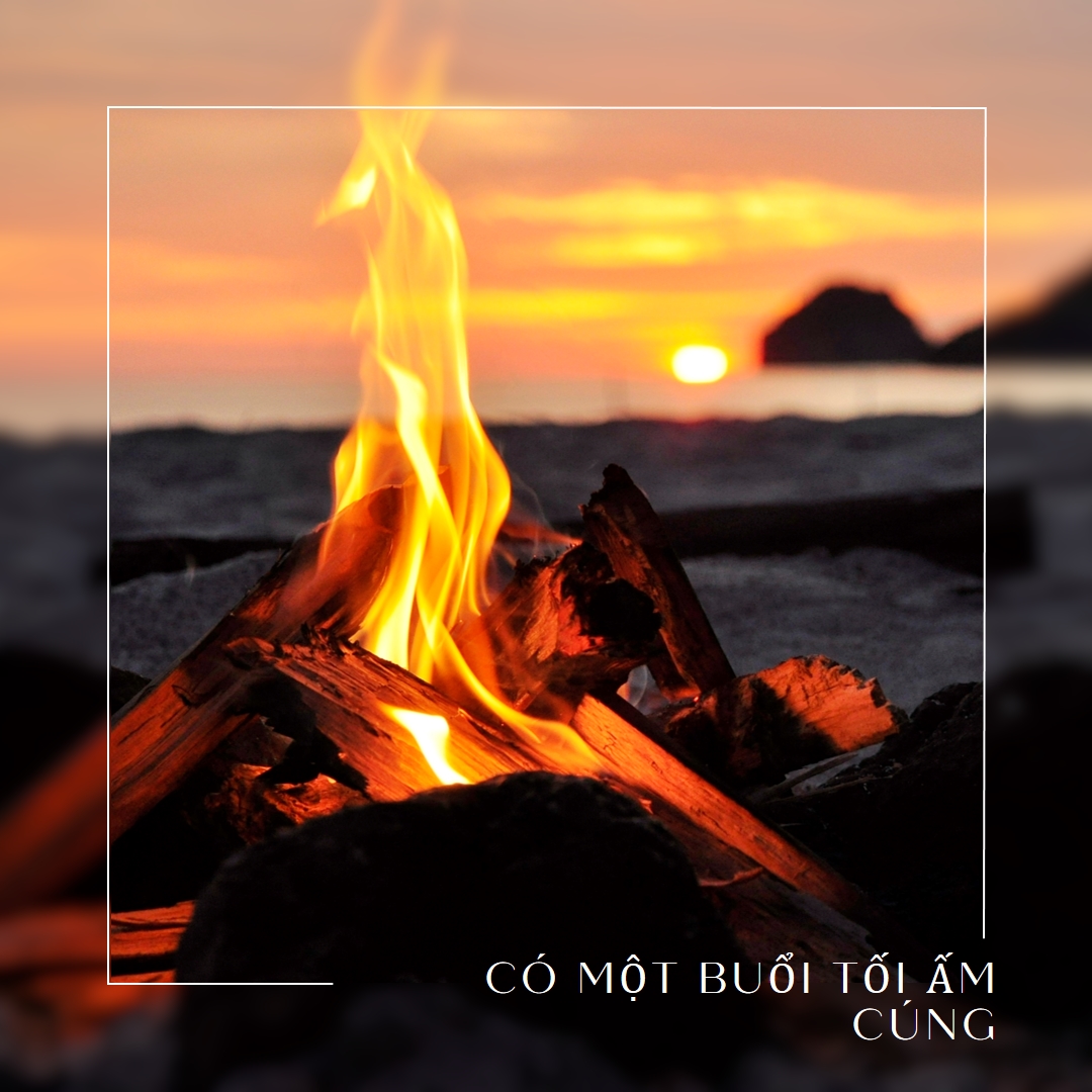 Có một buổi tối ấm cúng orange modern,clean,photo,line,frame,