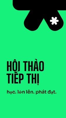 Học hỏi, phát triển, phát triển green bold,vibrant,typography,futuristic,duotone,modern