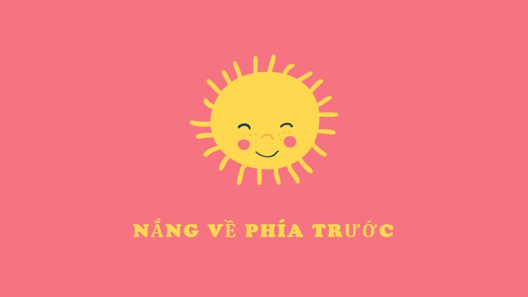 Trạng thái ánh nắng pink vintage-retro