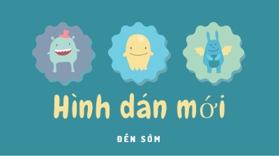 Các hình dán mới sắp ra mắt blue whimsical-color-block