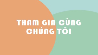 Hãy là khách của chúng tôi green modern-bold