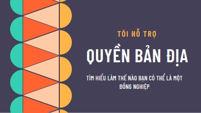 Hỗ trợ quyền bản địa blue modern-color-block