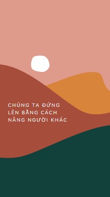 Hoàng hôn nâng cao pink organic-boho