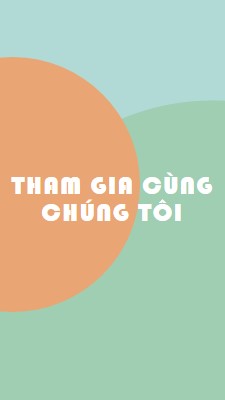 Hãy là khách của chúng tôi green modern-bold