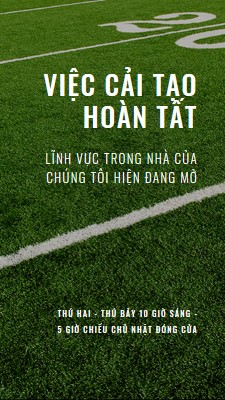 Hoàn thành đổi mới green modern-simple