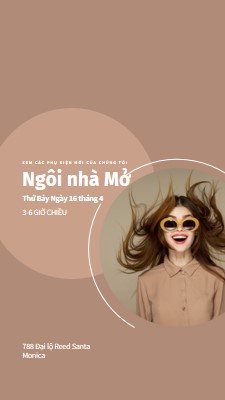 Thổi bay đi brown modern-simple