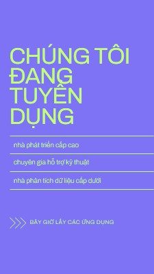 Bây giờ lấy ứng dụng purple bold,bright,neon,minimal,modern,simple