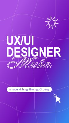 UI/UX designer wanted purple bold,playful,digital,grid,neon,gradient