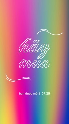 Hãy nhảy, bạn được mời pink bold,bright,typographic