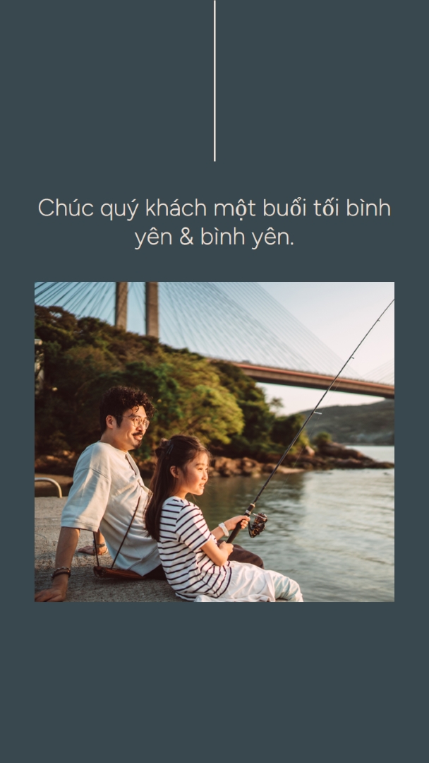 Chúc bạn bình yên và yên bình blue modern,simple,line,classic,minimal,photo