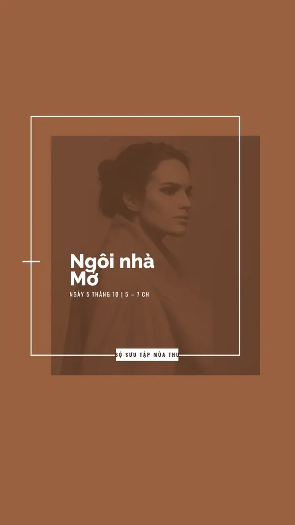 Thời trang đậm brown modern-bold