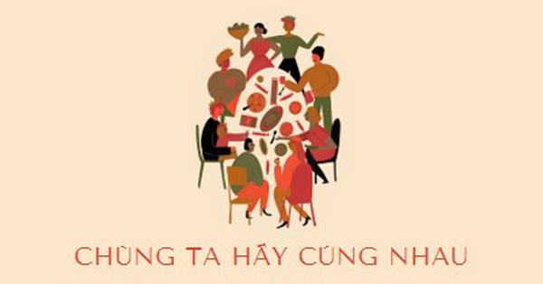 Chúng ta hãy cùng nhau brown bright,fun,illustration