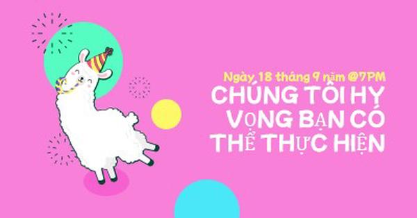 Chúng tôi hy vọng bạn có thể thực hiện pink bold.-playful,graphic