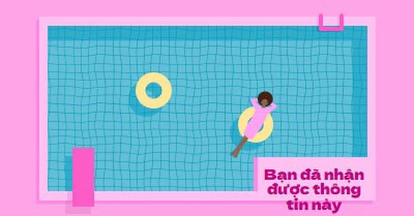 Thư giãn là một cách sống pink bold,playful,pool,vibrant,bright,70s