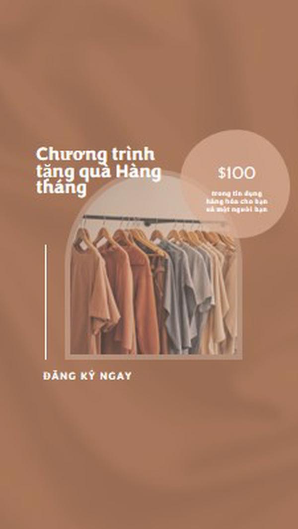 Dệt đất nung brown organic-simple