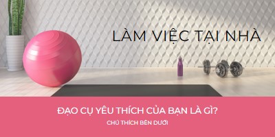 Làm việc tại nhà gray modern-bold