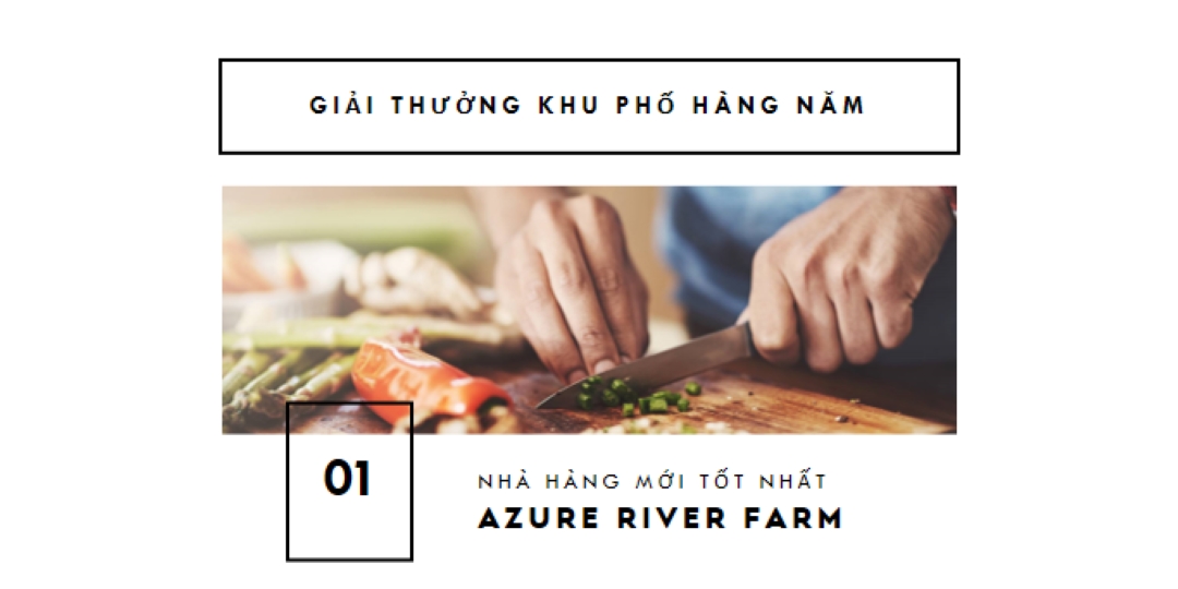 Giải thưởng khu phố hàng năm white modern-simple