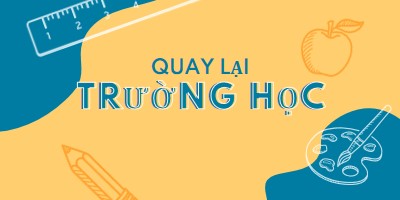 Tuyệt cho trường học yellow modern-geo-&-linear