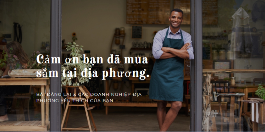 Ký hiệu chào mừng brown modern-simple
