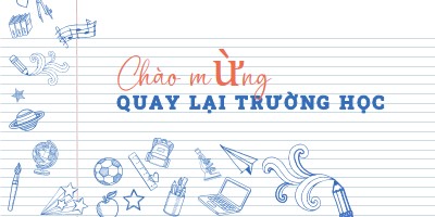 Hành động lớp học white whimsical-line