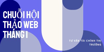 Chuỗi hội thảo web tháng 1 blue modern-bold