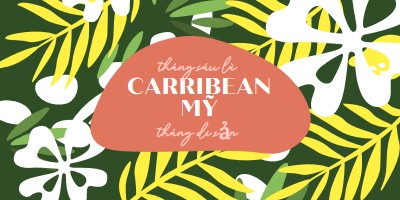 Vinh danh di sản Mỹ vùng Caribe green organic-simple