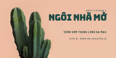 Ngày 3 tháng 4 mở cửa pink modern-simple