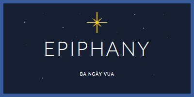 Quan sát Epiphany blue modern-simple