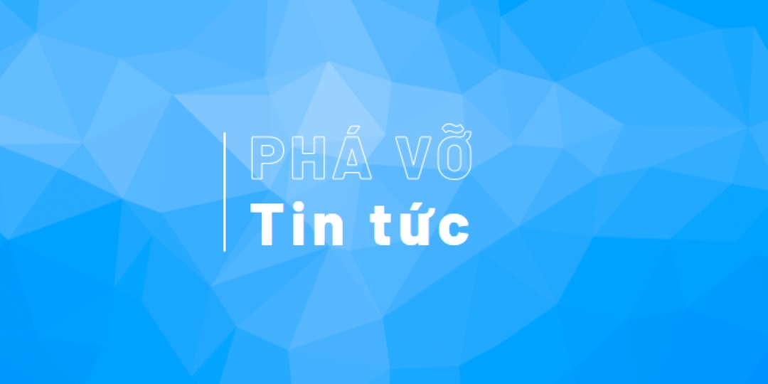 Phá vỡ lớn blue modern-bold