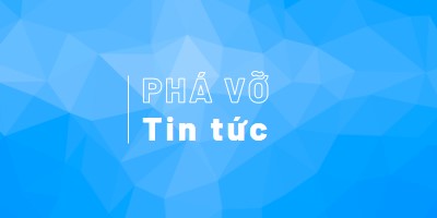 Phá vỡ lớn blue modern-bold