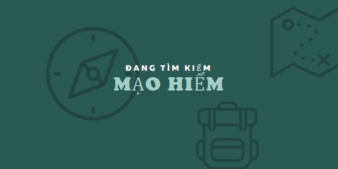 Chúng ta hãy đi lạc green modern-bold