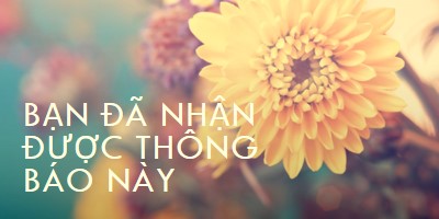 Cánh hoa thịnh vượng yellow modern-simple