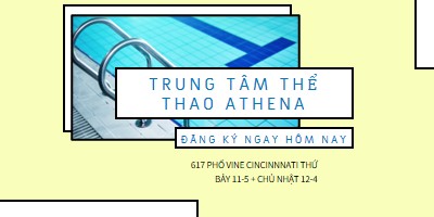 Vòng chiến thắng yellow modern-geometric-&-linear