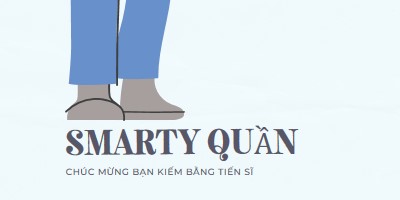 Quần thông minh blue modern-color-block