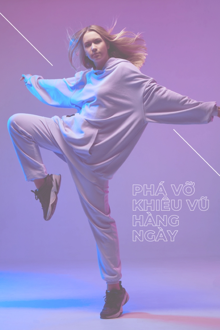 Nhịp điệu dân tộc purple modern-bold