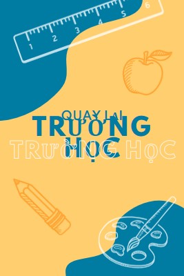 Tuyệt cho trường học yellow modern-geo-&-linear