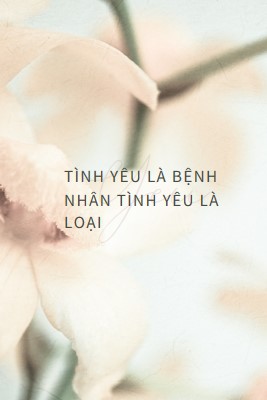 Ghi chú tình yêu white modern-simple