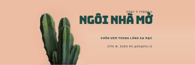 Ngày 3 tháng 4 mở cửa pink modern-simple